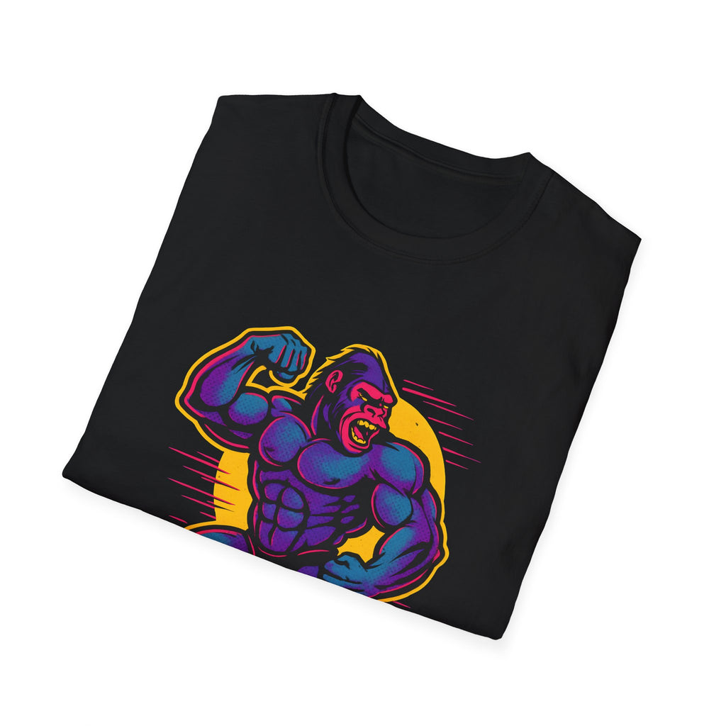 Purple Muscle Gorilla T-Shirt