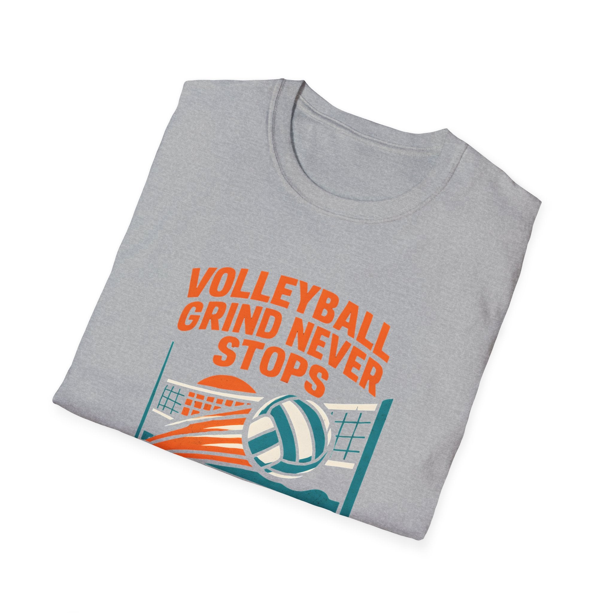 Volleyball Grind Never Stops T-Shirt