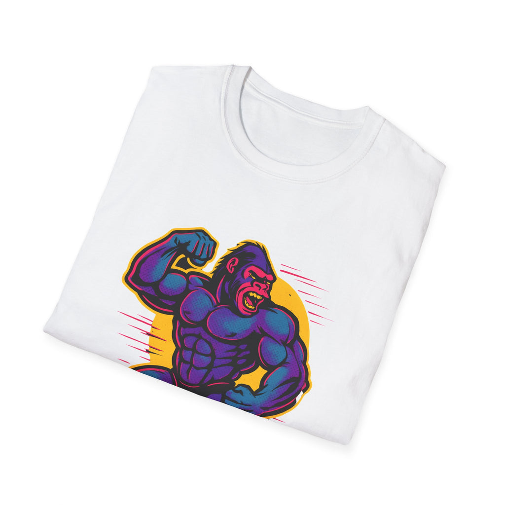 Purple Muscle Gorilla T-Shirt