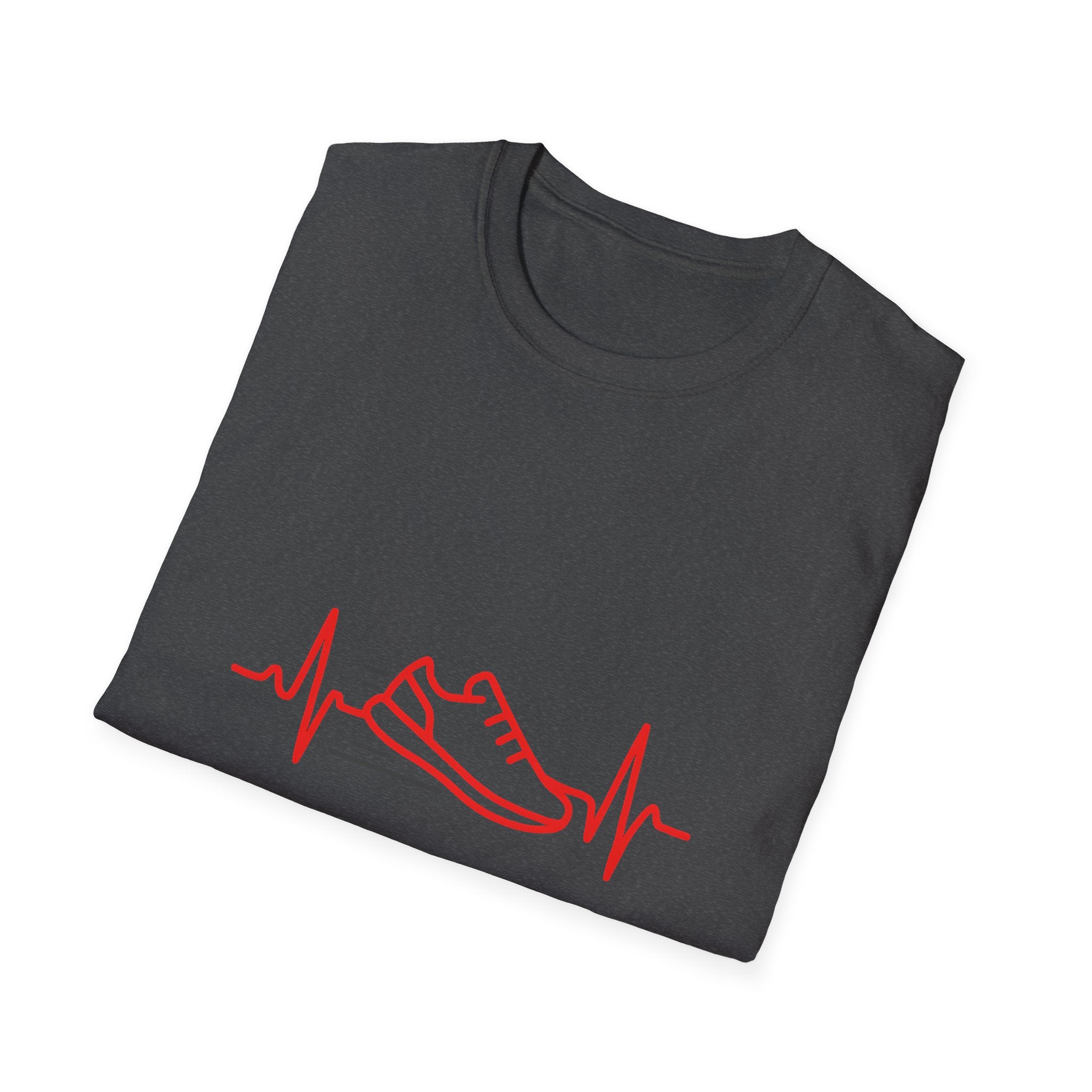 Sneaker Heartbeat Illustration T-Shirt