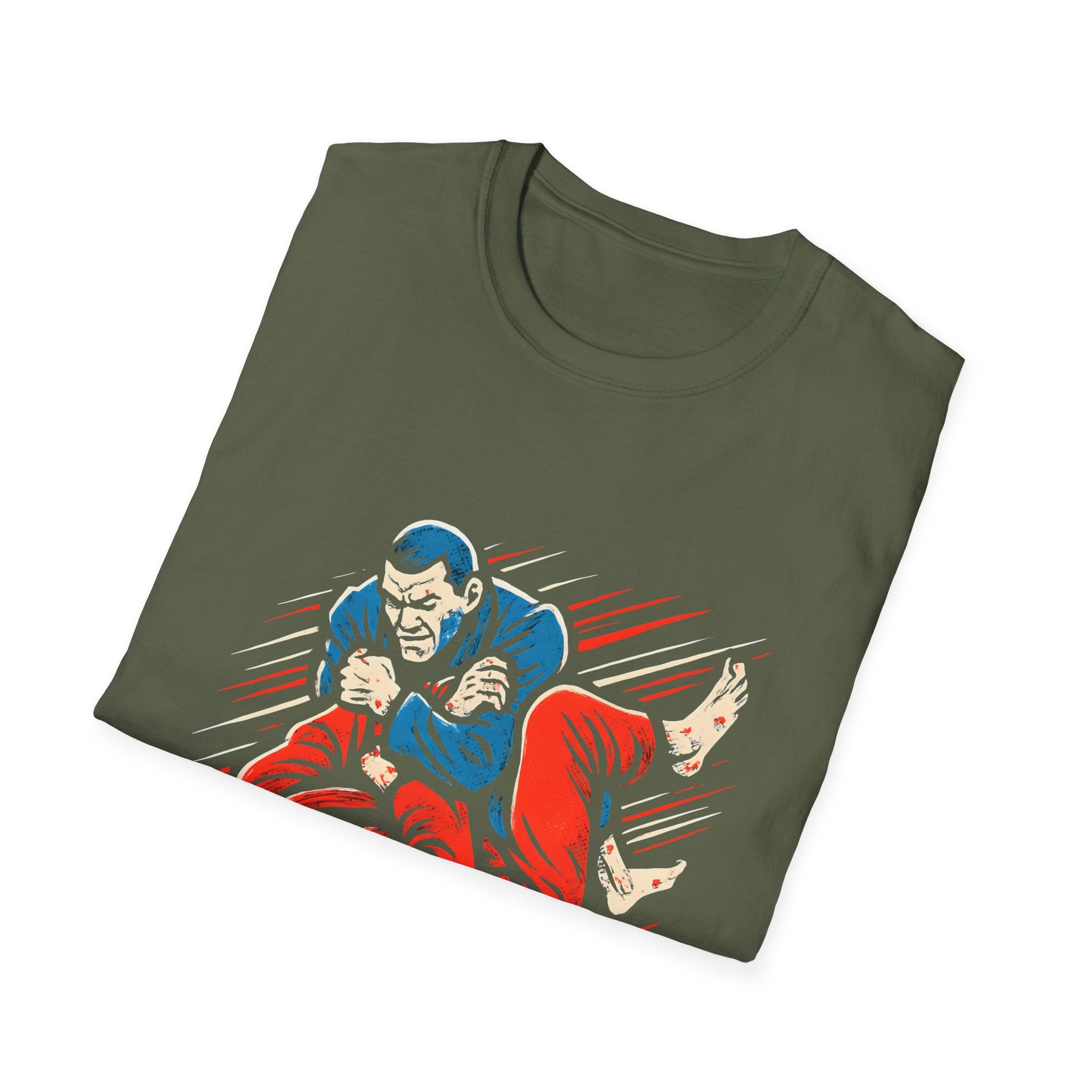 Grappling martial arts duel T-Shirt