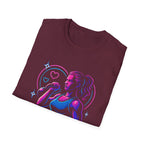 Neon singer portrait T-Shirt