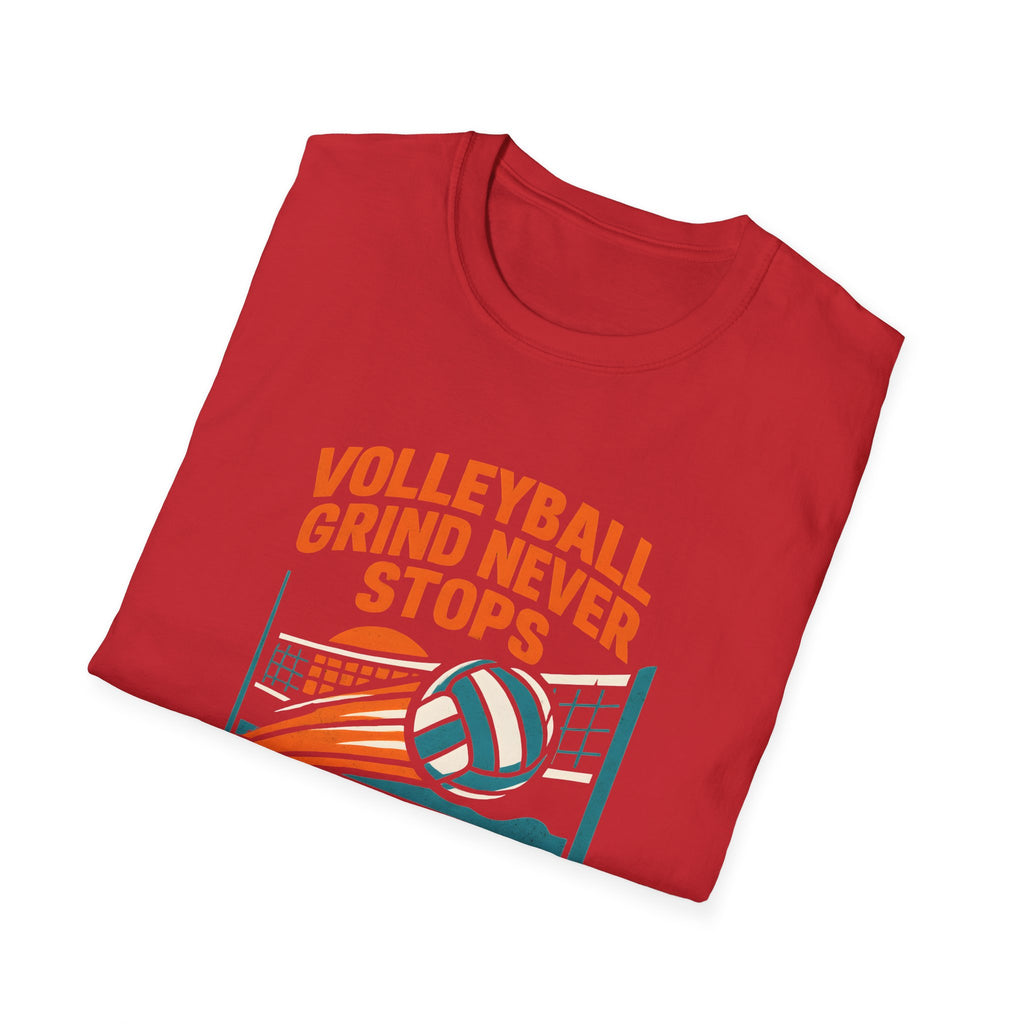 Volleyball Grind Never Stops T-Shirt
