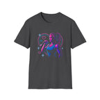 Neon singer portrait T-Shirt