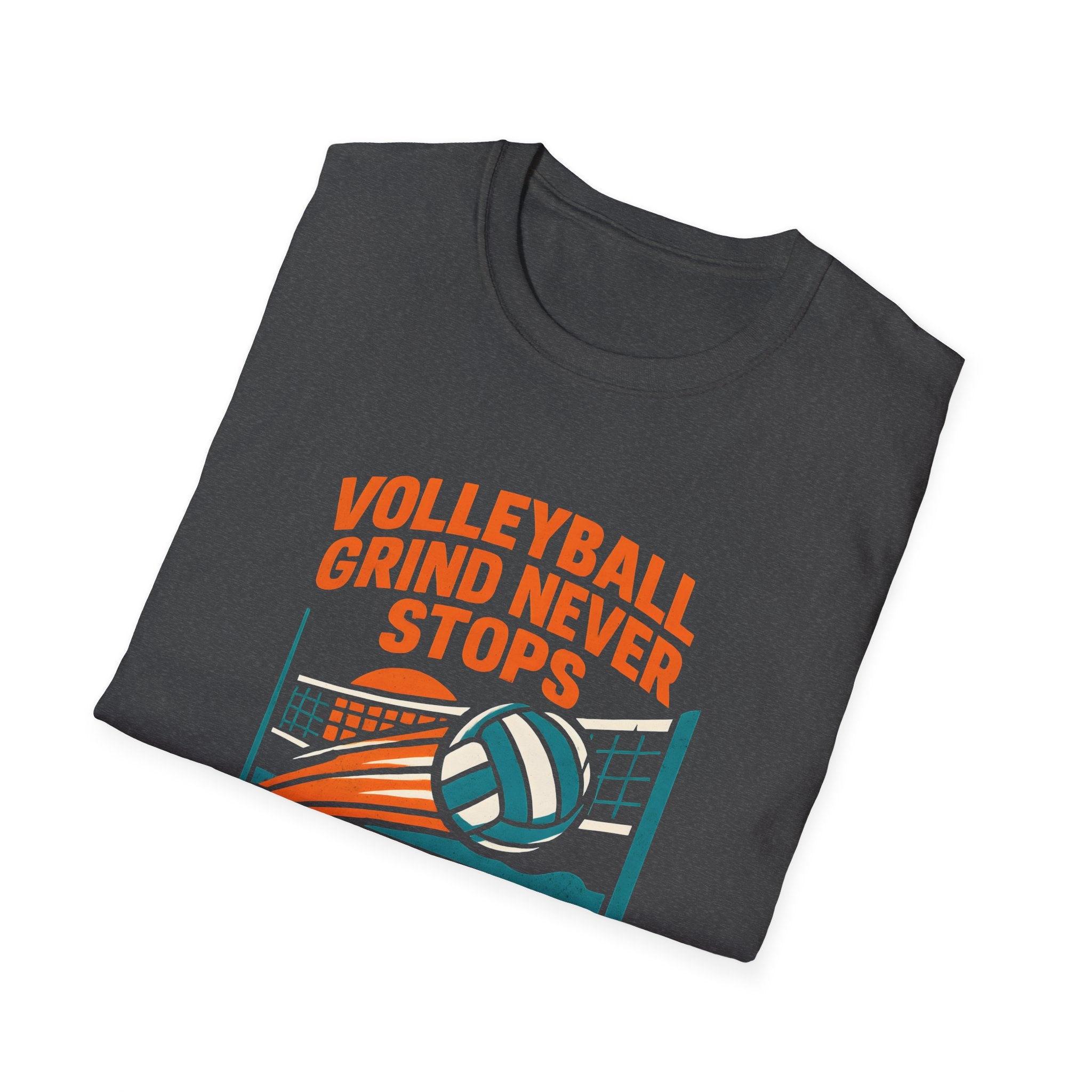 Volleyball Grind Never Stops T-Shirt