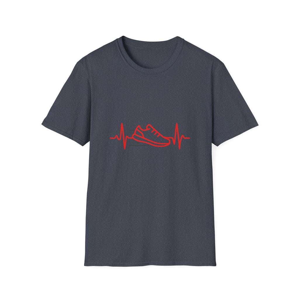 Sneaker Heartbeat Illustration T-Shirt