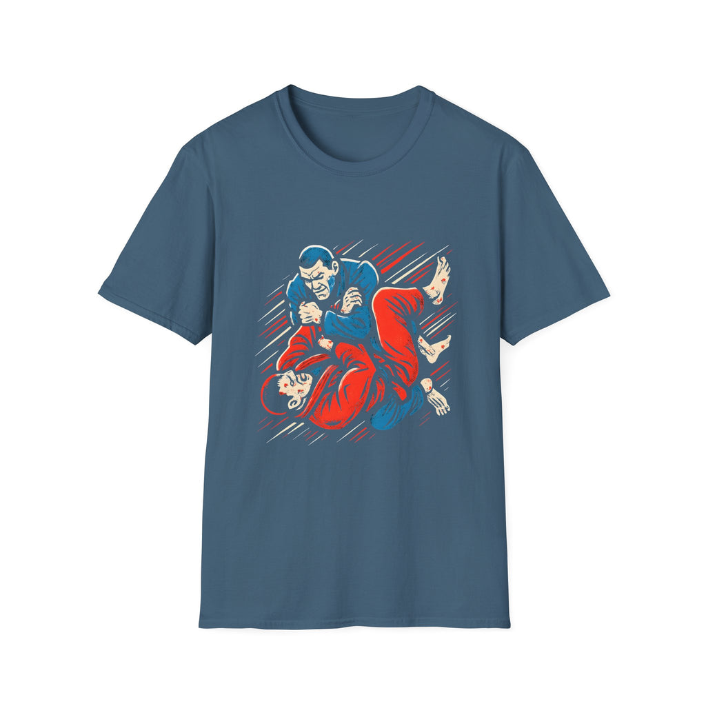 Grappling martial arts duel T-Shirt