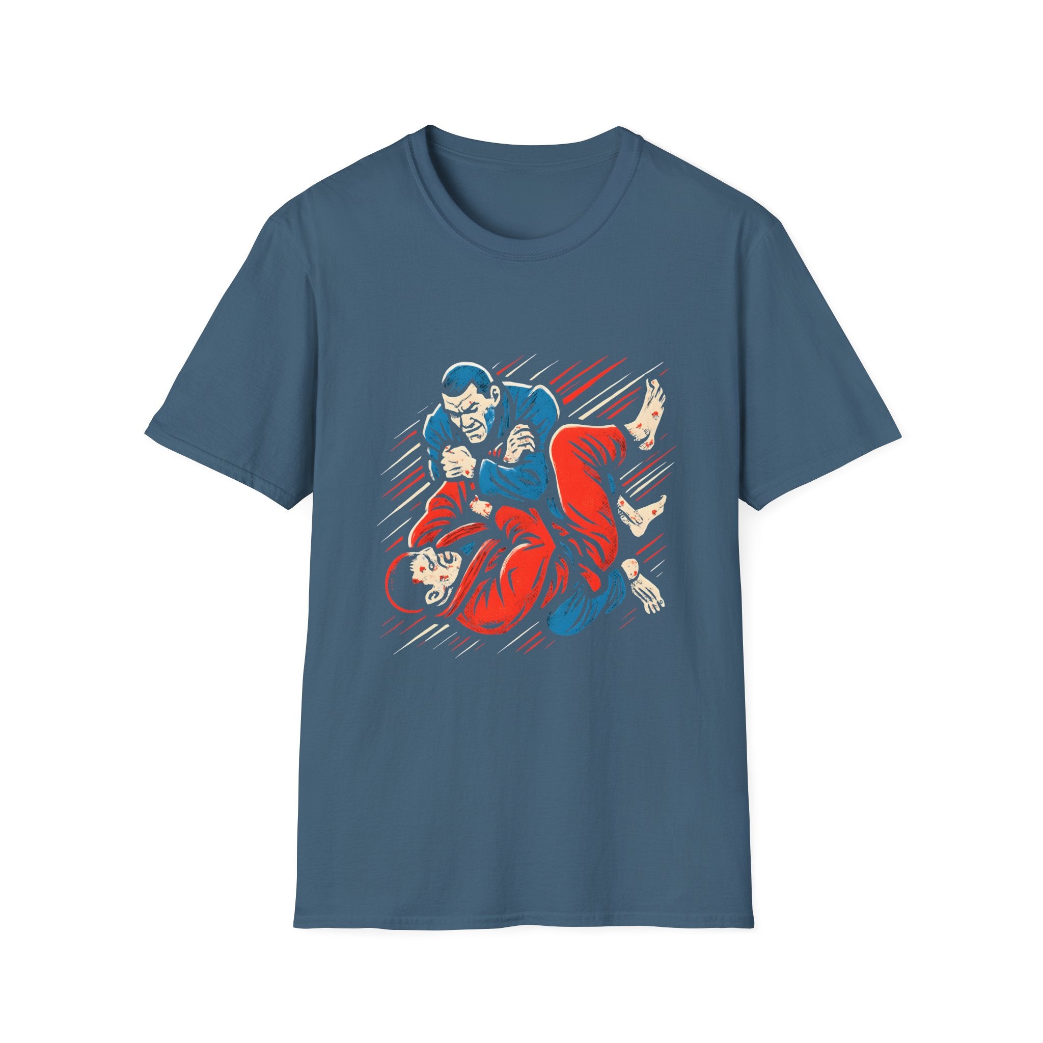 Grappling martial arts duel T-Shirt