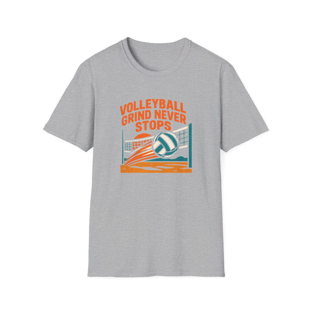Volleyball Grind Never Stops T-Shirt