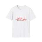 Sneaker Heartbeat Illustration T-Shirt
