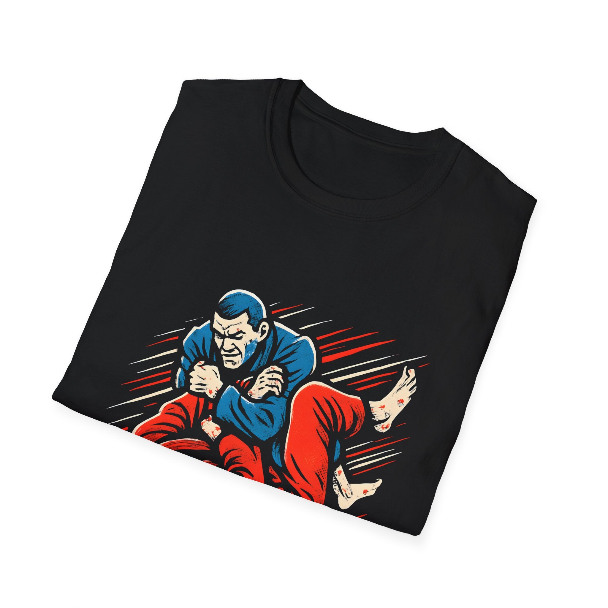 Grappling martial arts duel T-Shirt