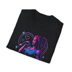 Neon singer portrait T-Shirt